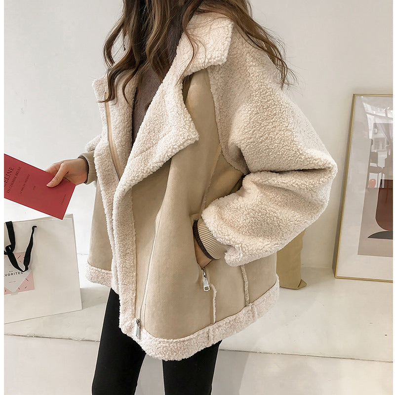 Amanda | Women's Oversized Sherpa Jacket