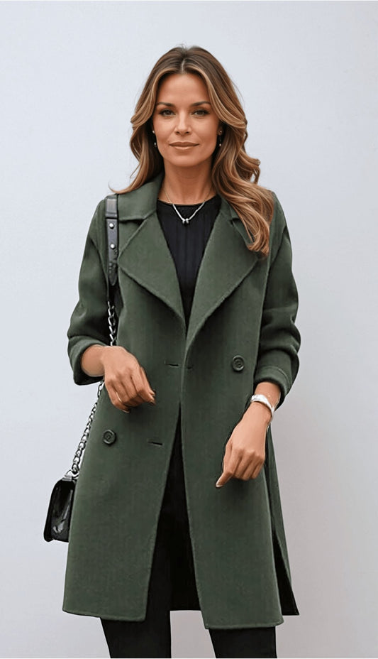Mette | Stylish Double-Breasted Coat