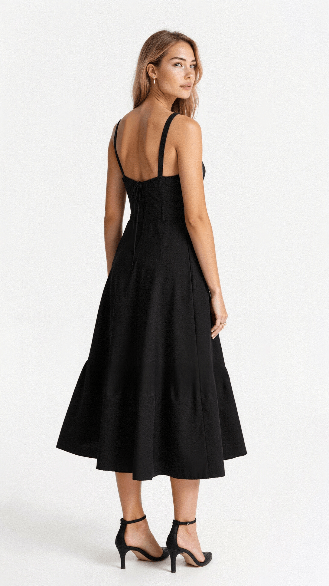 Margaret | Corset Midi Dress - Elegant, figure-flattering style